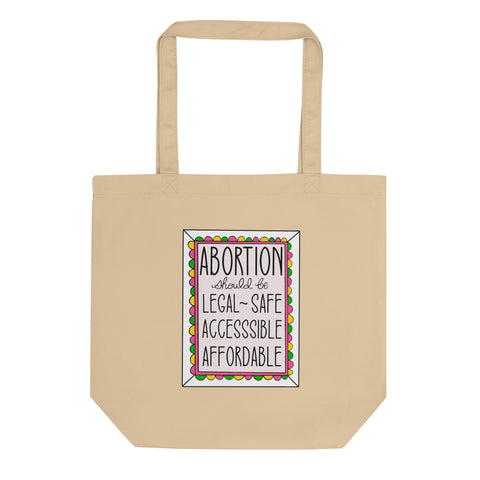 Abortion rights Eco Tote Bag