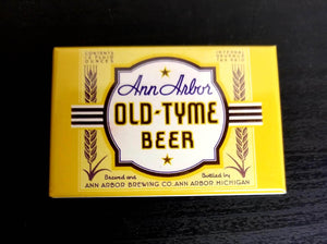 Ann Arbor beer retro advertisement label refrigerator magnet