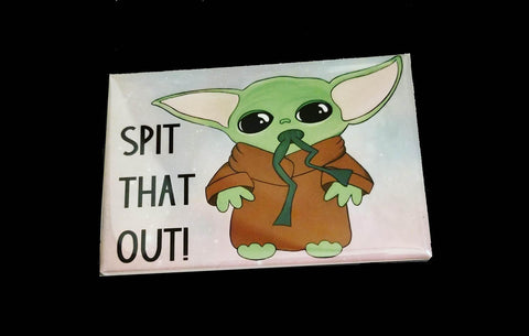 Baby Yoda magnet