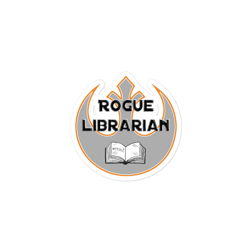 Rogue Librarian vinyl sticker