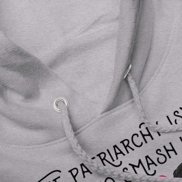 Patriarchy Smash Unisex fleece hoodie