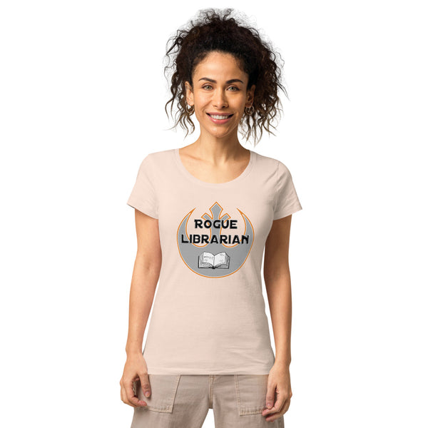 Rogue Librarian Women’s basic organic t-shirt
