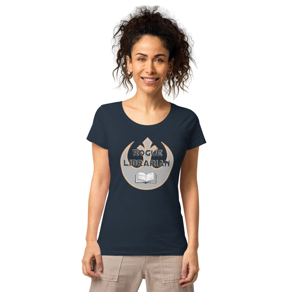 Rogue Librarian Women’s basic organic t-shirt