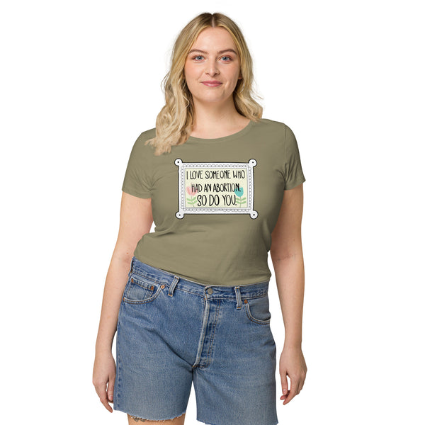 Abortion basic organic t-shirt